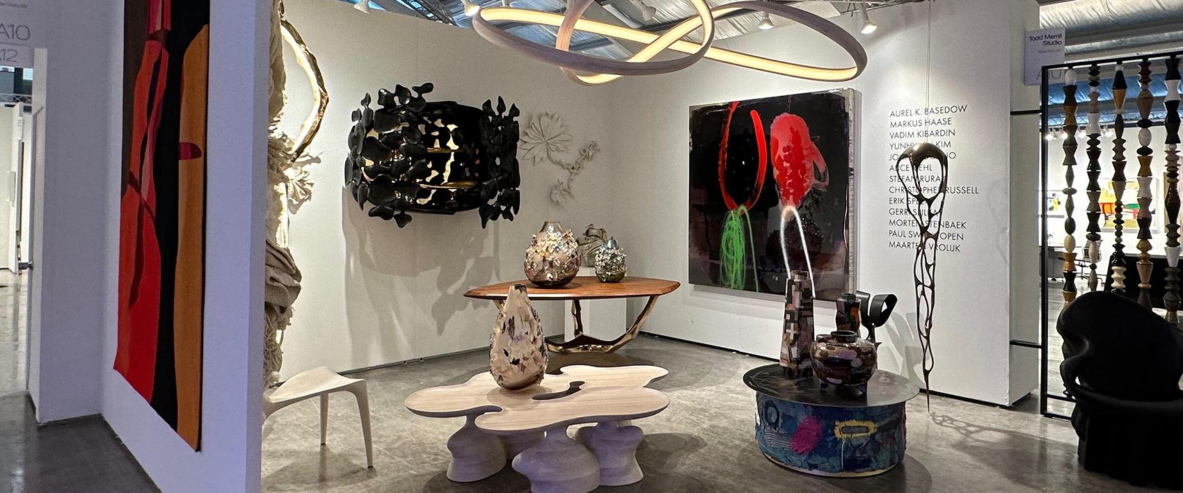 Art installation background